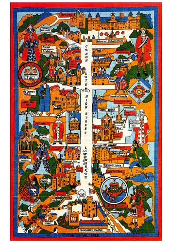 1970's tea towel