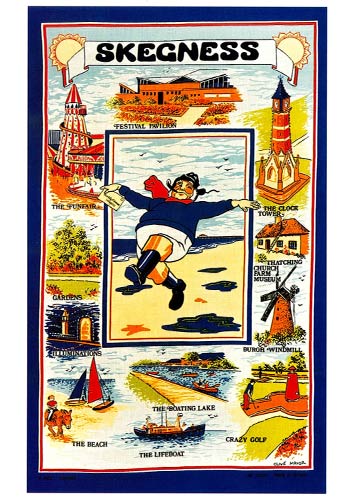 1970's tea towel