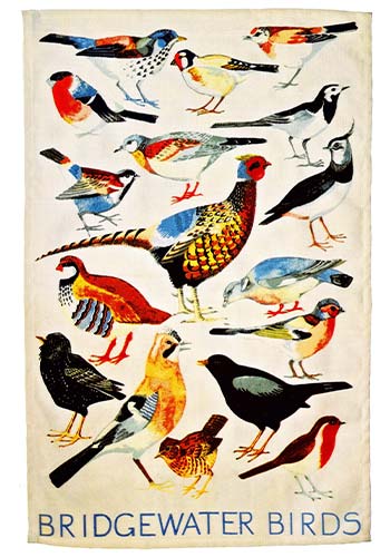 1990s tea towel