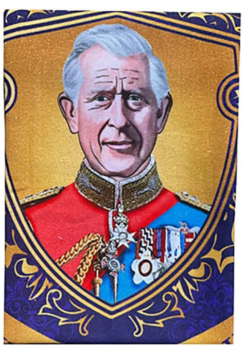 King Charles III Coronation Gifts Collectable Tea Towel