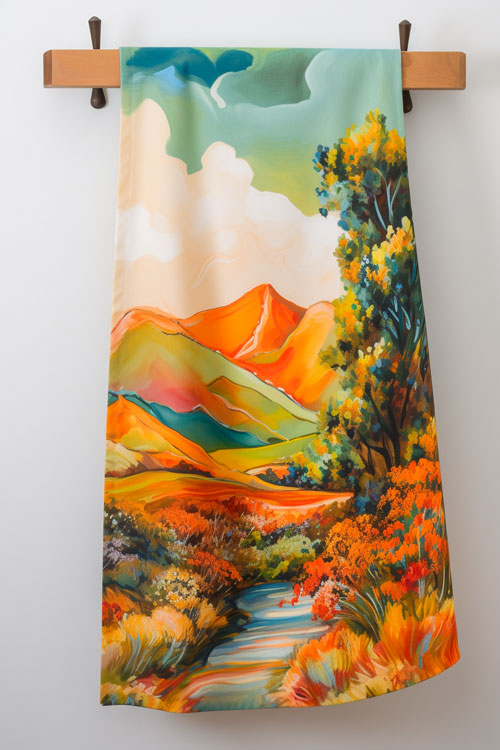 California-Tea-Towel