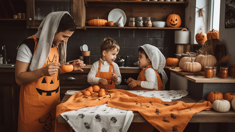 Halloween-Tea-Towels