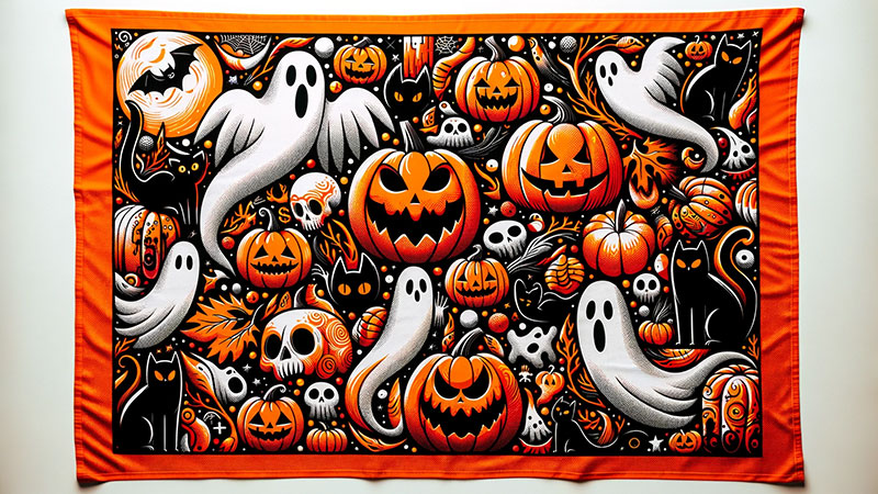 Halloween-Tea-Towels